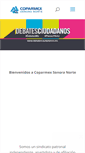 Mobile Screenshot of coparmexsonoranorte.org.mx
